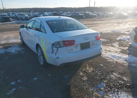 2014 Audi A6 3.0T Premium Plus z USA, uszkodzony, nr VIN WAUFGAFC5EN093781